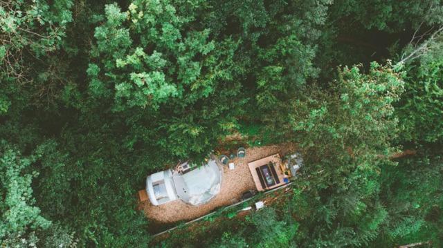 Living Timeless- Bubble Tent Elzach Inklusive Hot Tube Badefass- Schlafen Unterm Sternenhimmel Exterior photo