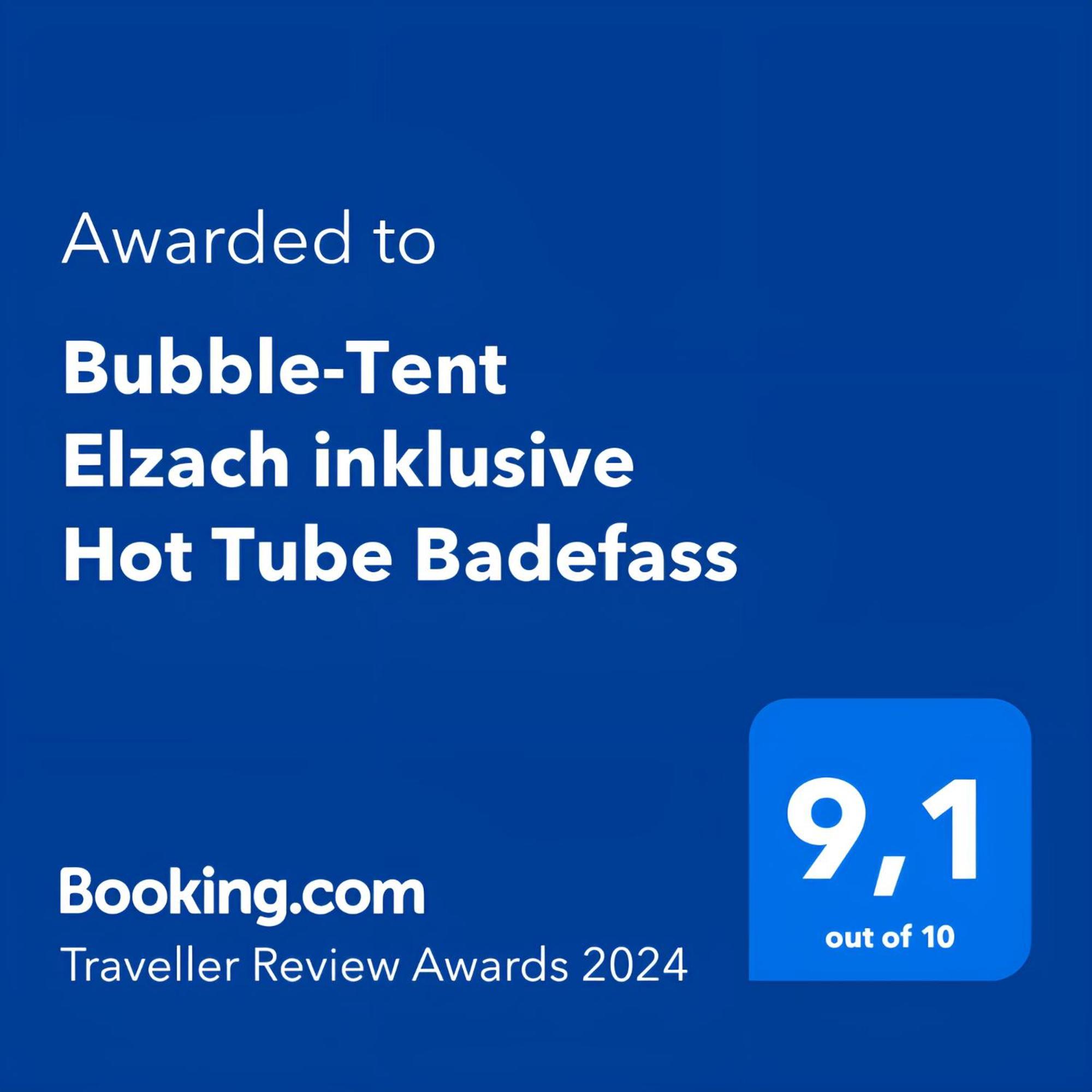 Living Timeless- Bubble Tent Elzach Inklusive Hot Tube Badefass- Schlafen Unterm Sternenhimmel Exterior photo